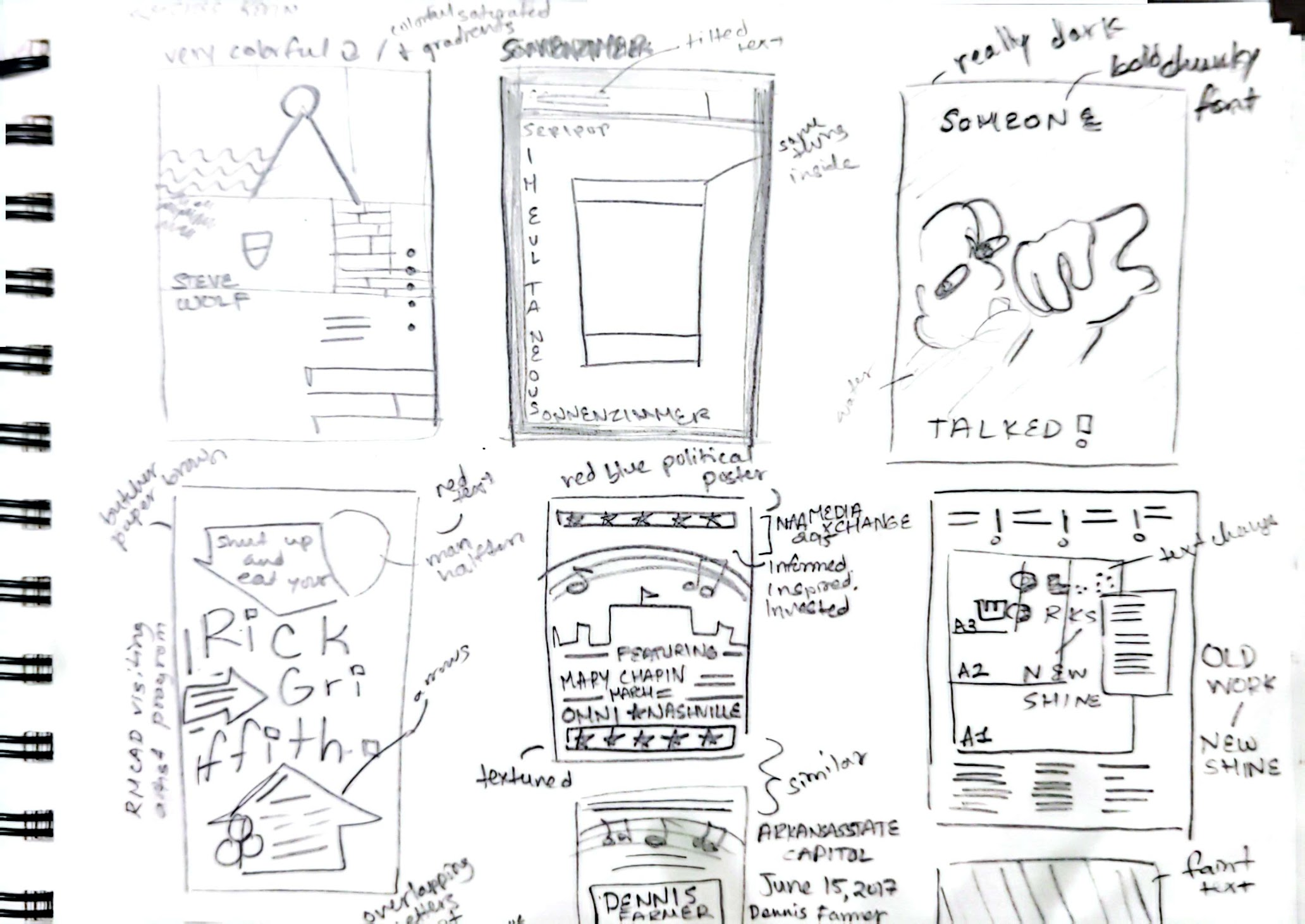 Observational sketch 1